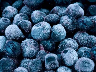 Frosne blåbær er testet for antioxidanter, tungmetaller og pesticidrester.