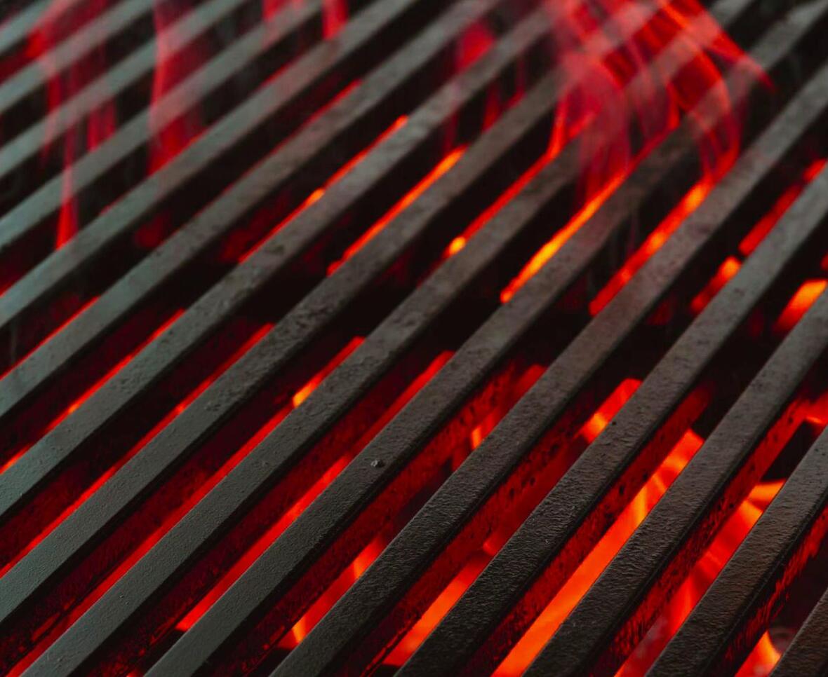 rygende grill