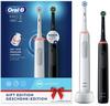 Pro 3 3900 CrossAction White & Black Oral-B