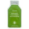 Avocado cucumber niacinamide sheet mask Yeauty