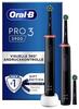 Pro 3 3900 CrossAction x3 Black & Black Oral-B