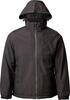 KFE (Shishishiyichenqianfuzhuangshangxing(getigongshanghu)), Women'S Casual Outdoor Thickened Soft Shell Jacket, Waterproof and Windproof Detachable Hood Ski Parka with Zipper Closure, Long Sleeve Solid Color Polyester Woven Jacket with Pockets Temu