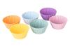 Store muffinsforme farvemix, 6 stk Pufz